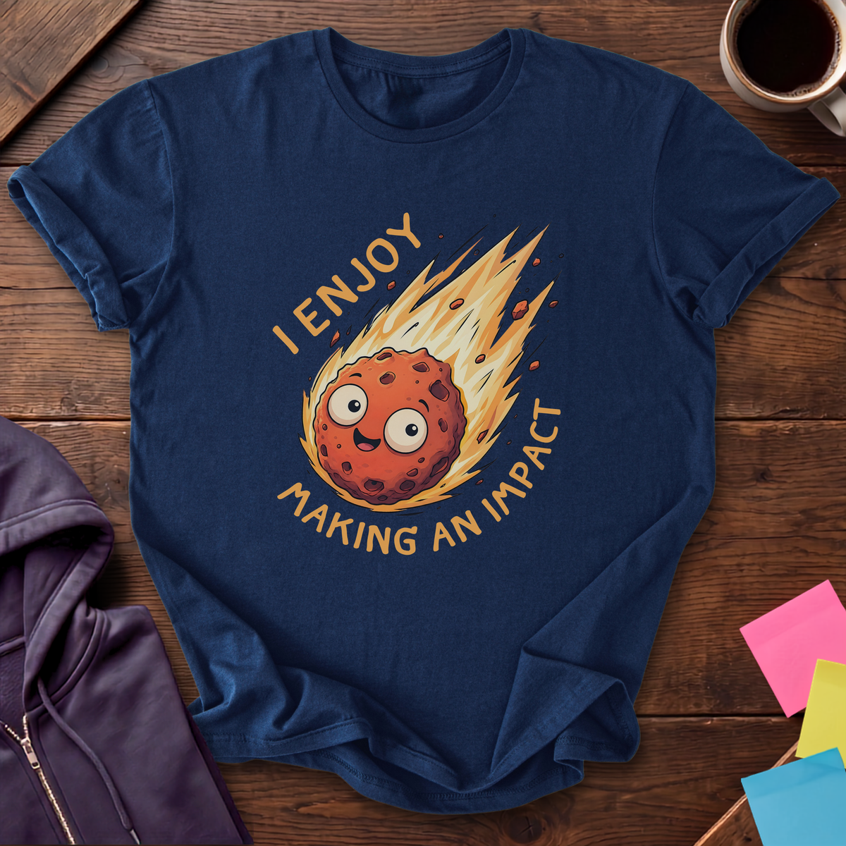 Making An Impact T-Shirt — Navy