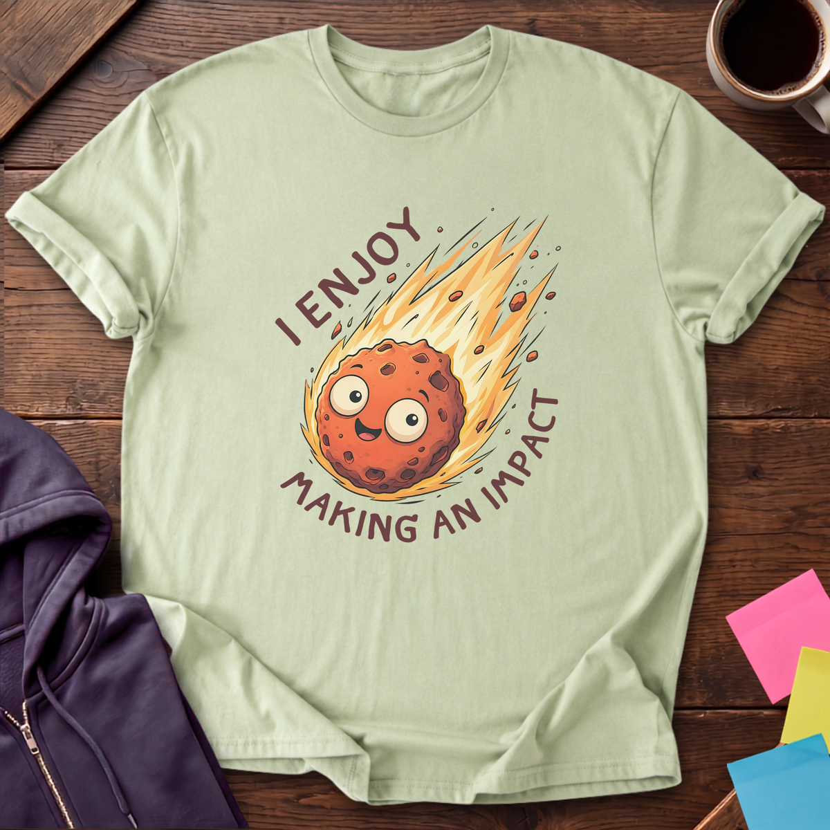 Making An Impact T-Shirt — Pistachio