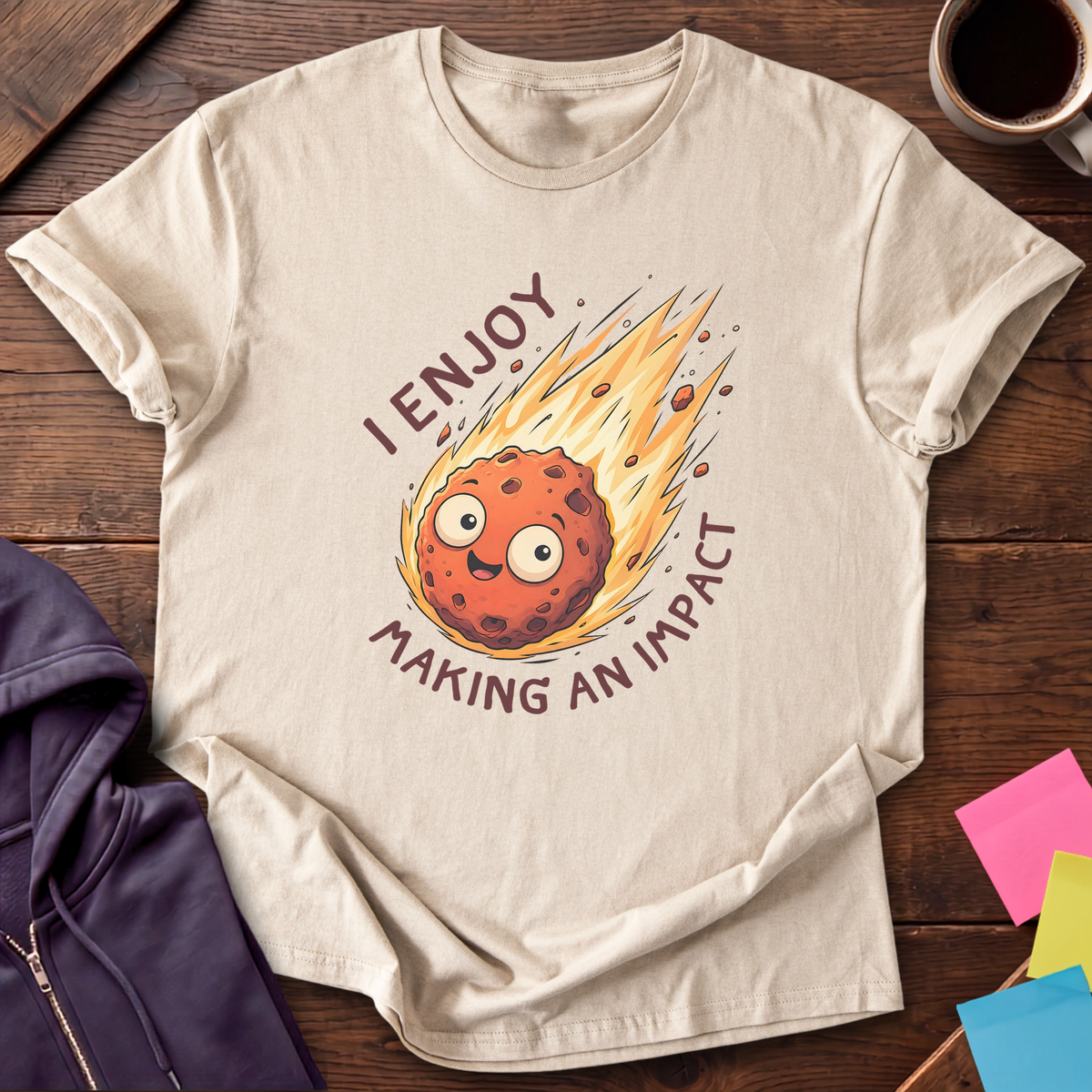 Making An Impact T-Shirt — Sand