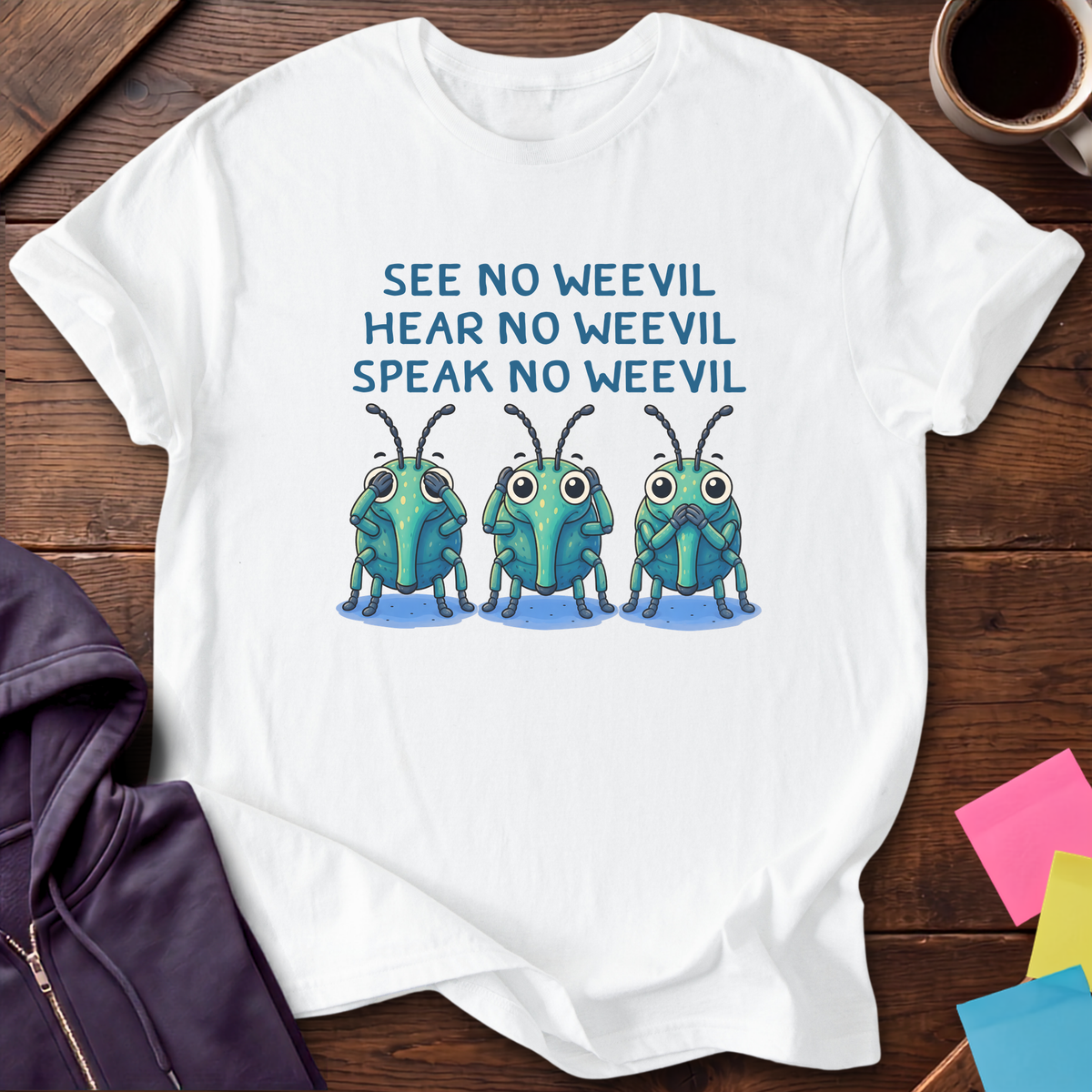 No Weevil T-Shirt — White
