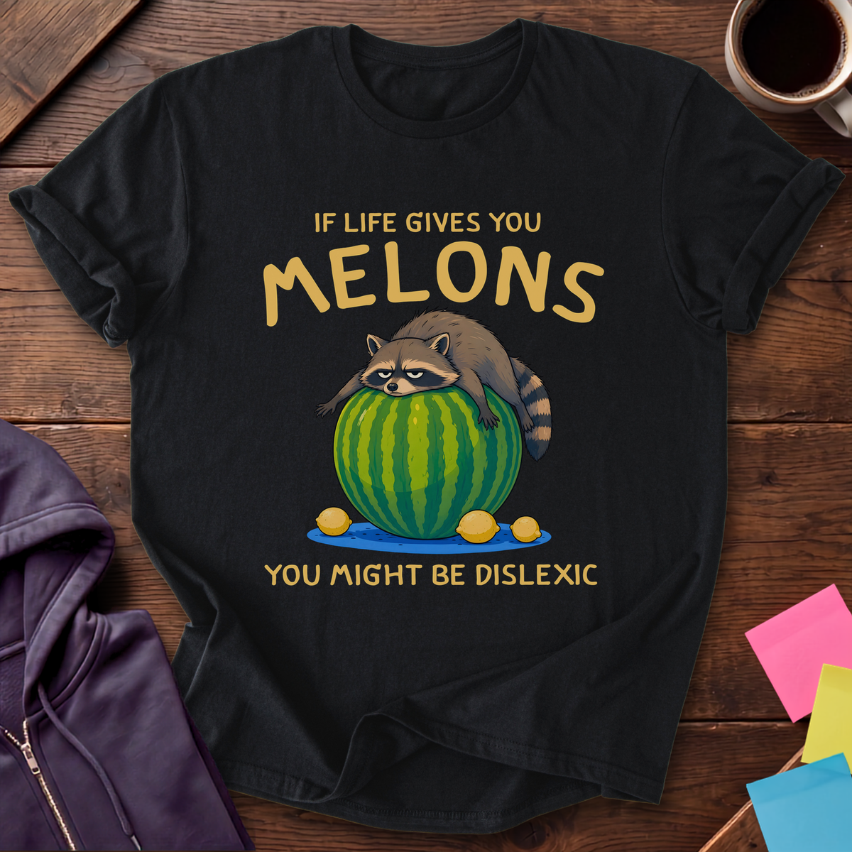 One Melon At a Time T-Shirt — Black