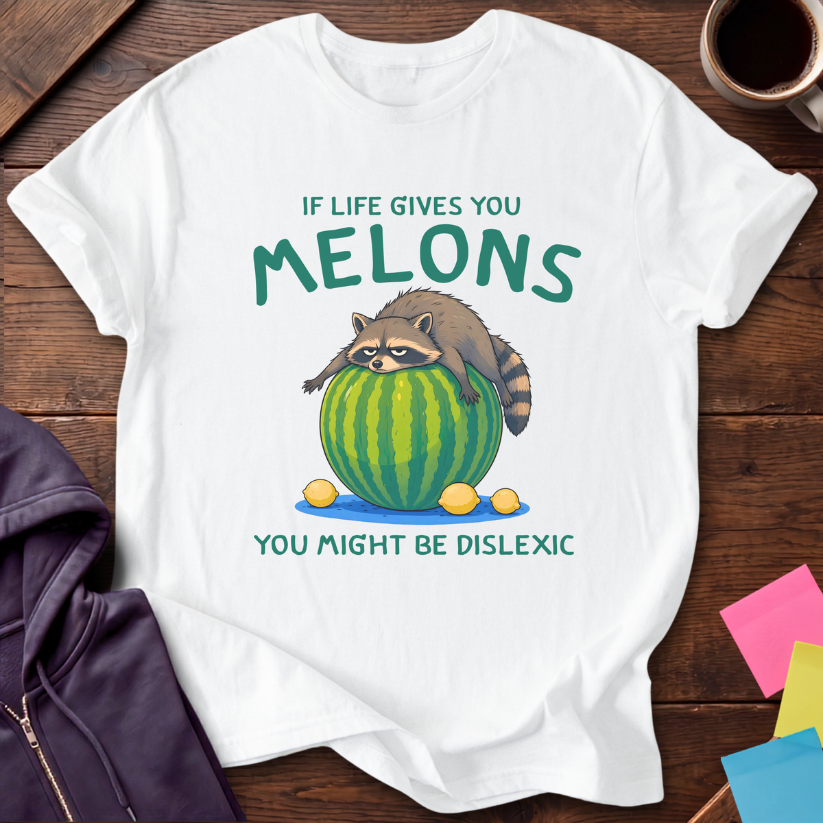 One Melon At a Time T-Shirt — White