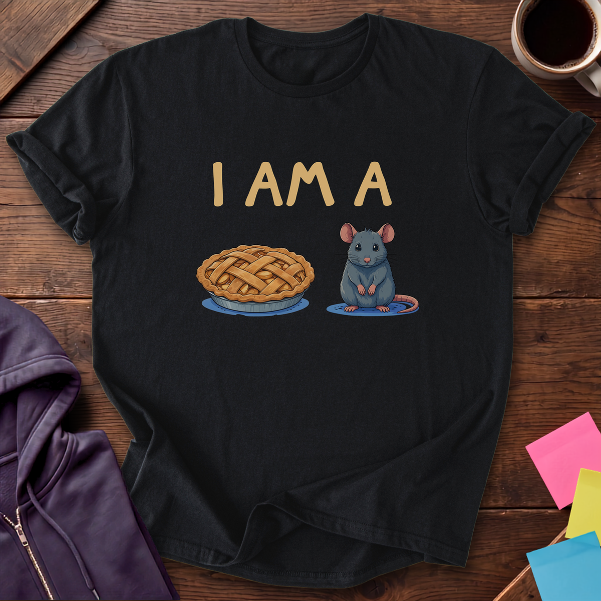 Pie Rat T-Shirt — Black