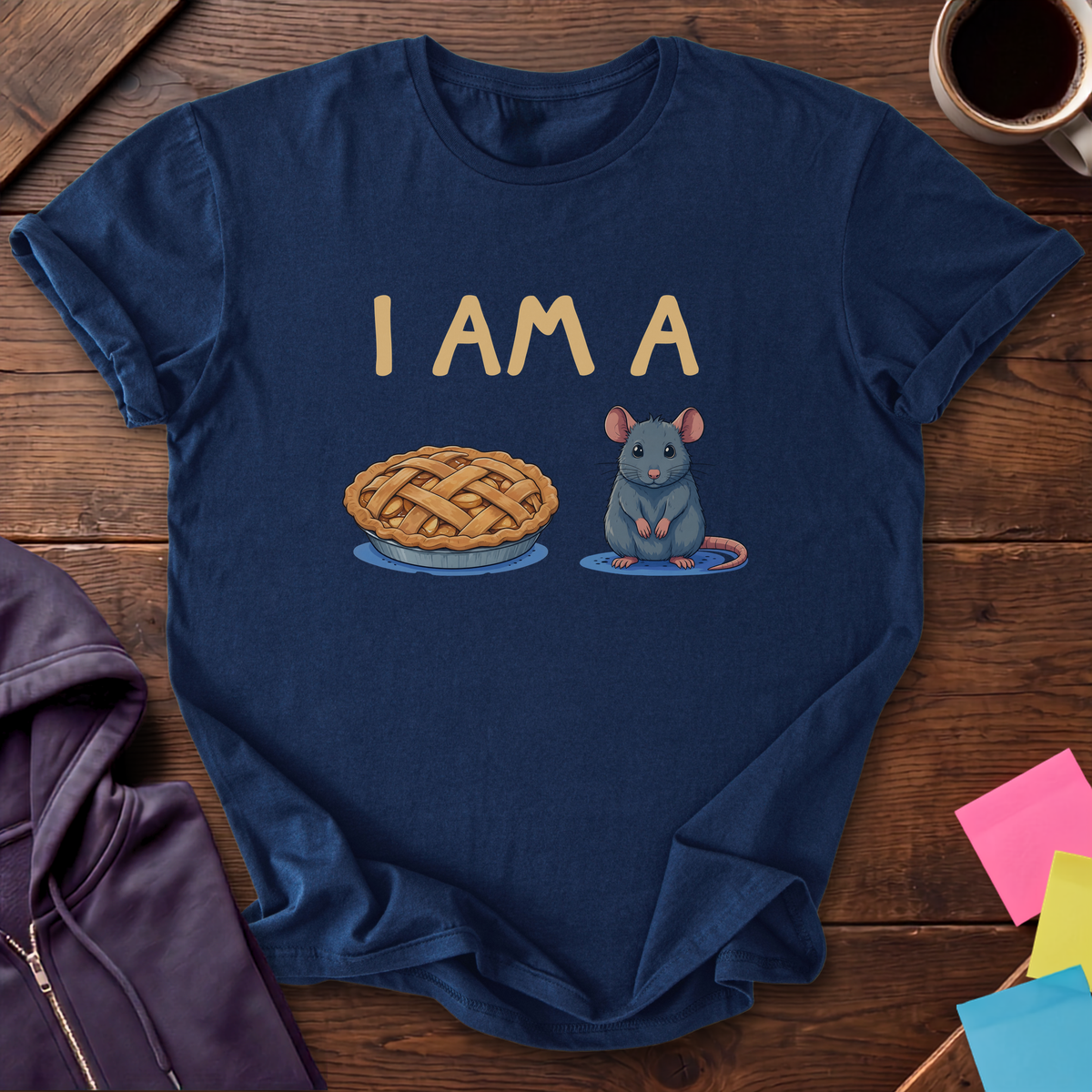 Pie Rat T-Shirt — Navy