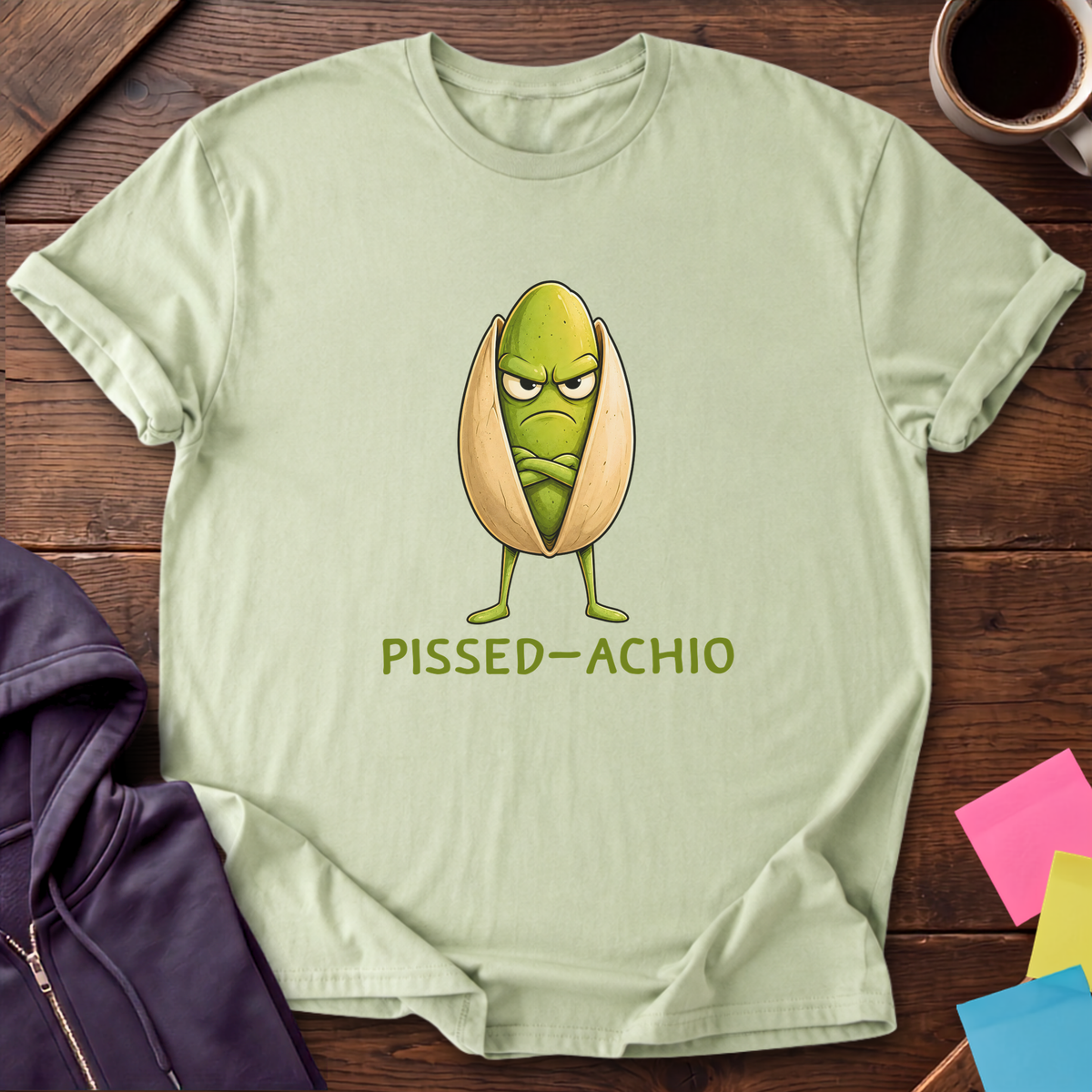 Pissed Off Pistachio T-Shirt — Pistachio