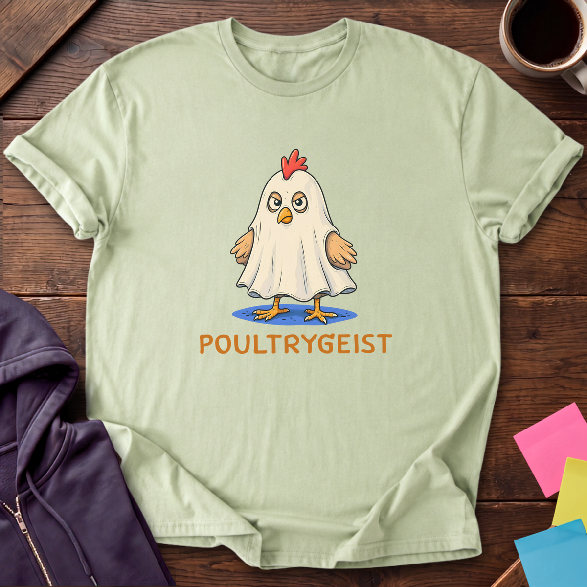Poultrygeist T-Shirt — Pistachio