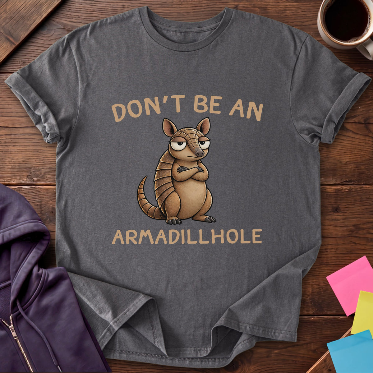 Professional Armadillo T-Shirt — Charcoal