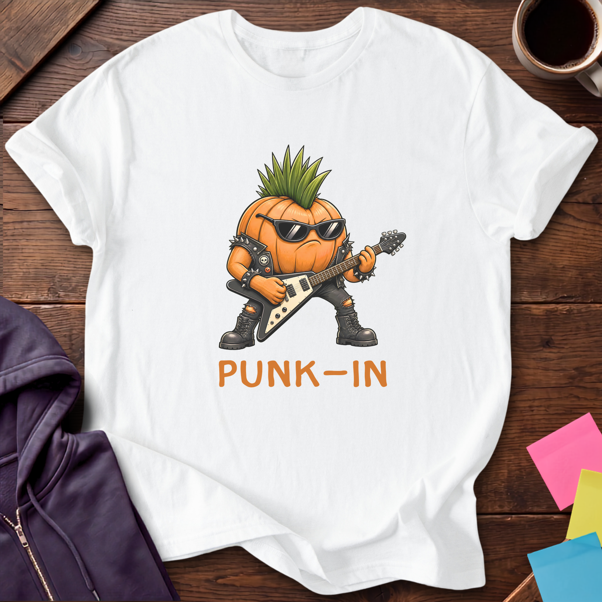 Punk In Progress T-Shirt — White