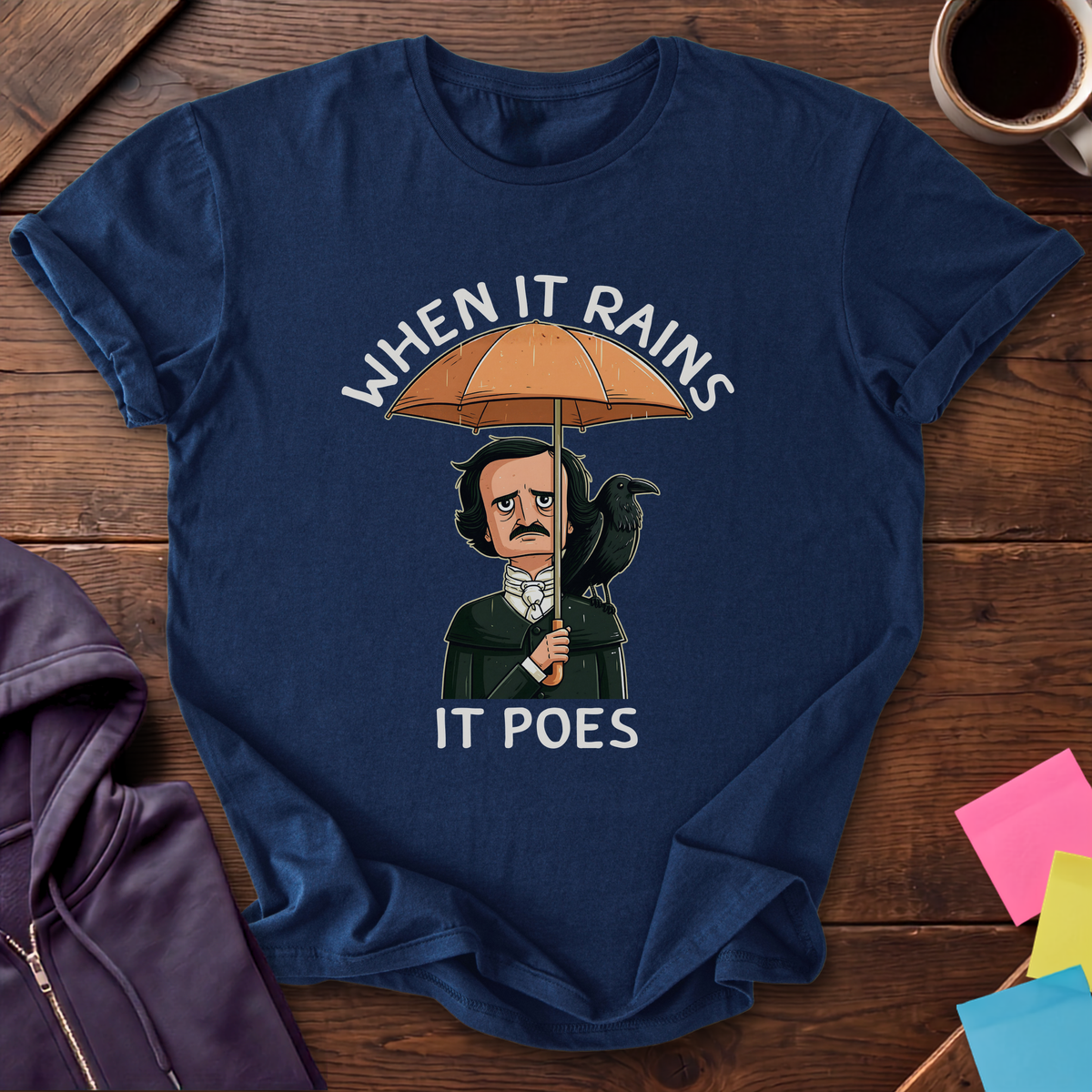 Rains Poes — Navy