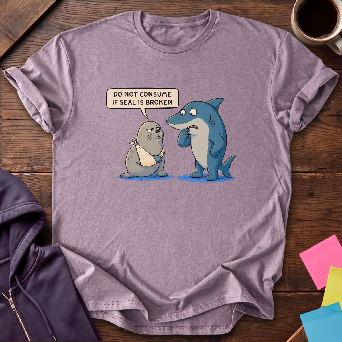 Seal Is Broken T-Shirt — Paragon
