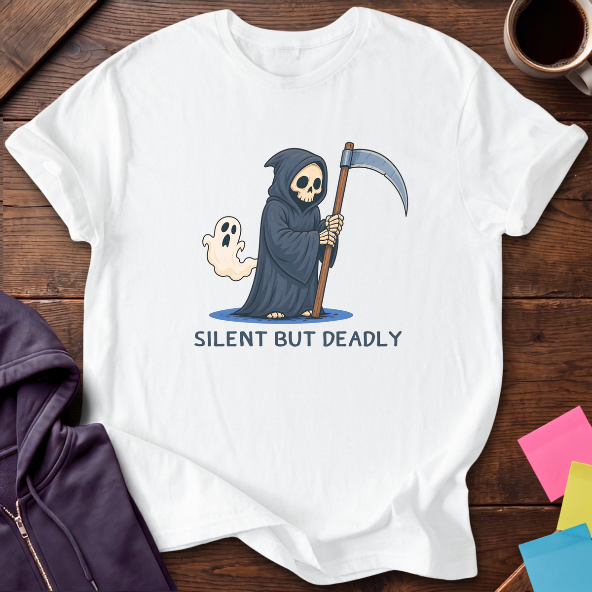 Silent But Deadly T-Shirt — White