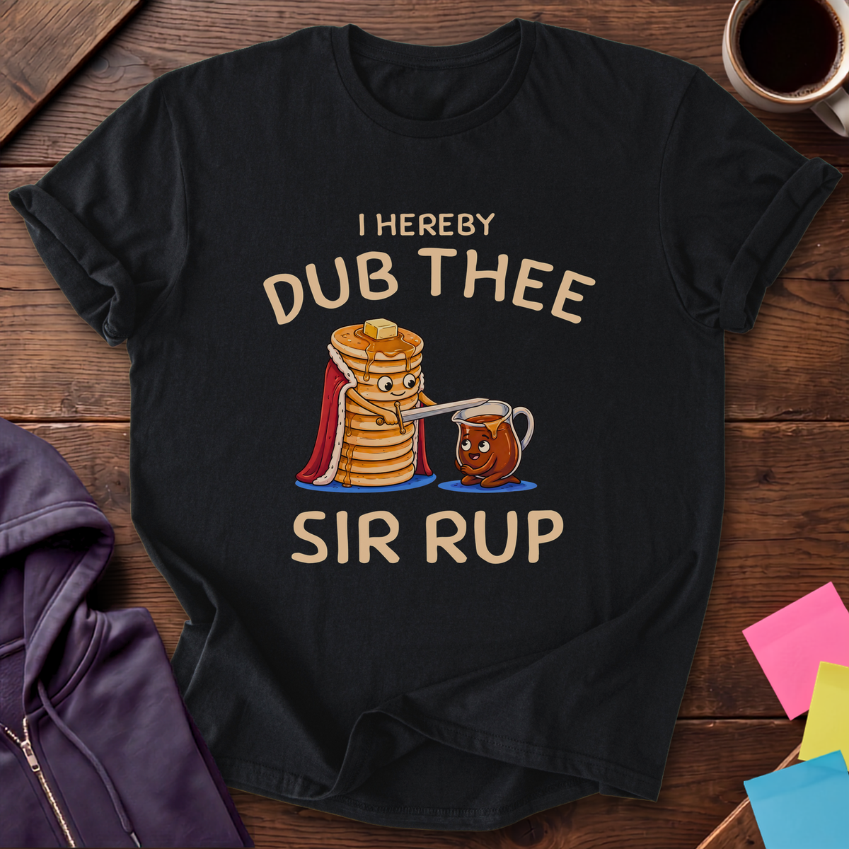 Sir Rup T-Shirt — Black