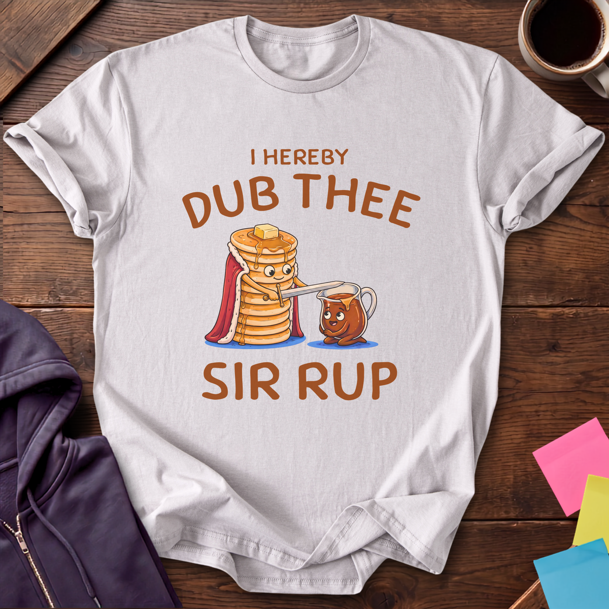 Sir Rup T-Shirt — Ice Grey