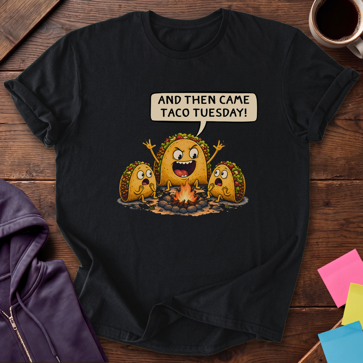 Taco Tuesday T-Shirt — Black