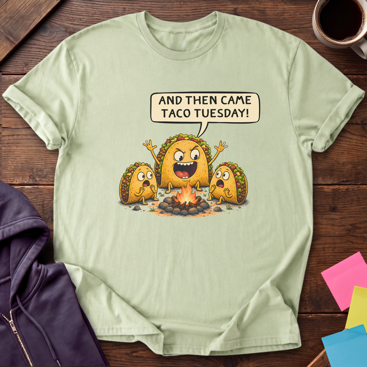 Taco Tuesday T-Shirt — Pistachio