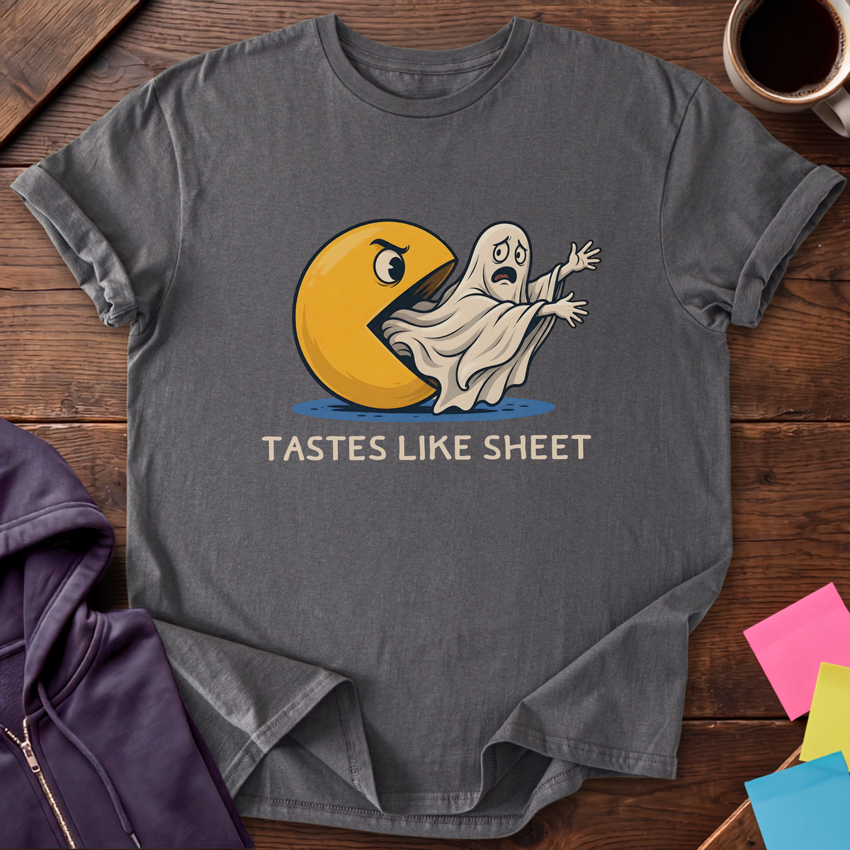 Tastes Like Sheet T-Shirt — Charcoal