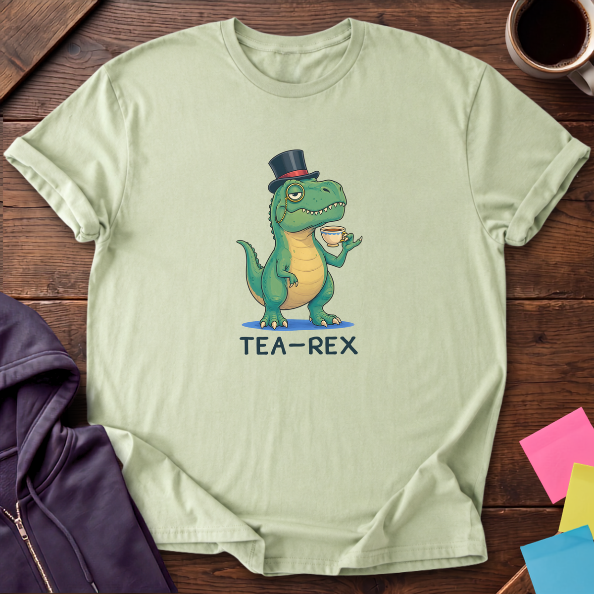 Tea Rex T-Shirt — Pistachio