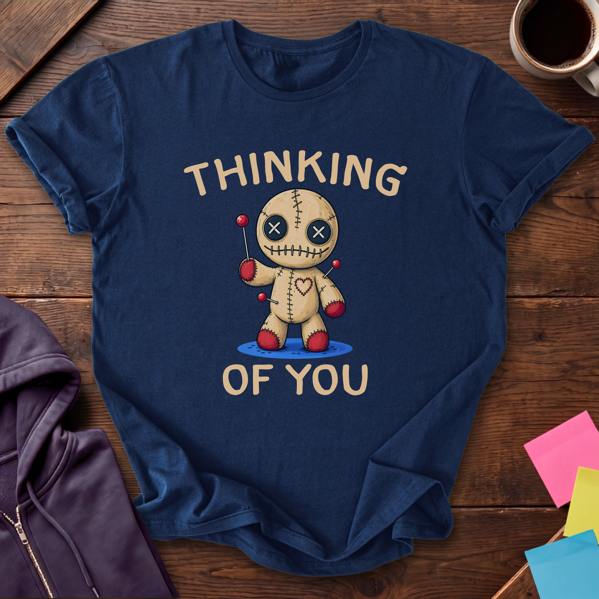 Thinking Of You Doll T-Shirt — Navy