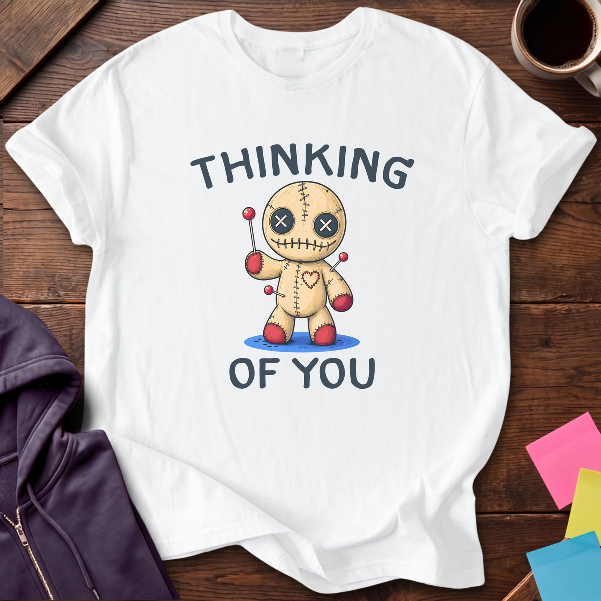 Thinking Of You Doll T-Shirt — White