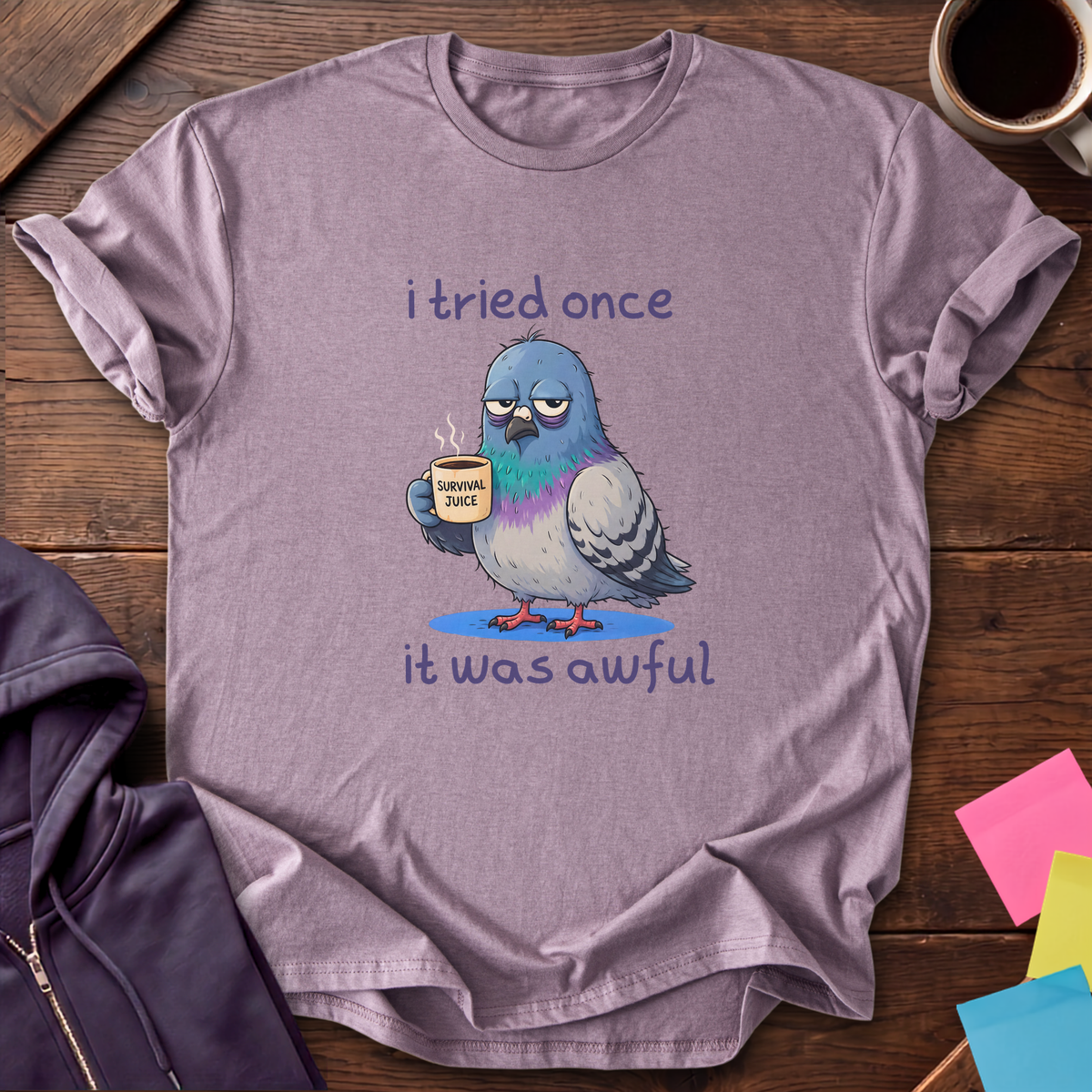 Tried It Once, Pigeon T-Shirt — Paragon