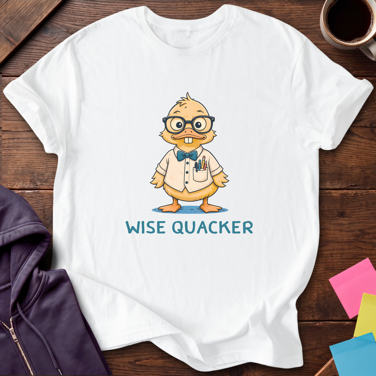 Wise Quacker T-Shirt — White